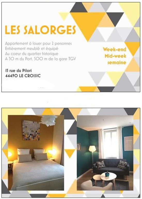 Les Salorges Apartman Le Croisic Kültér fotó